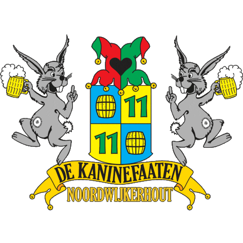 CV De Kaninefaaten Sticker