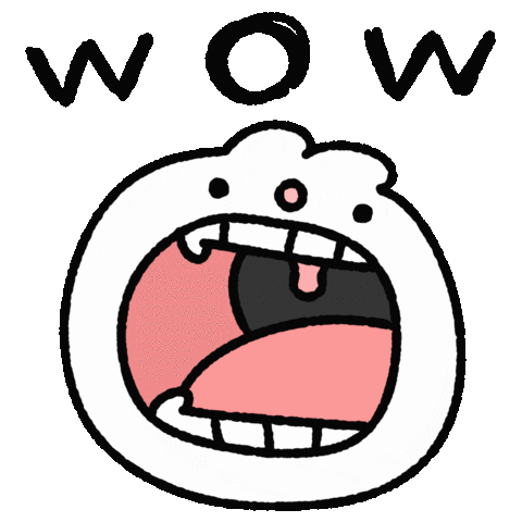 Wow Sticker
