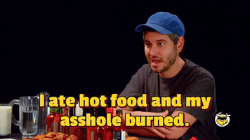 Hot Ones Pain GIF by First We Feast