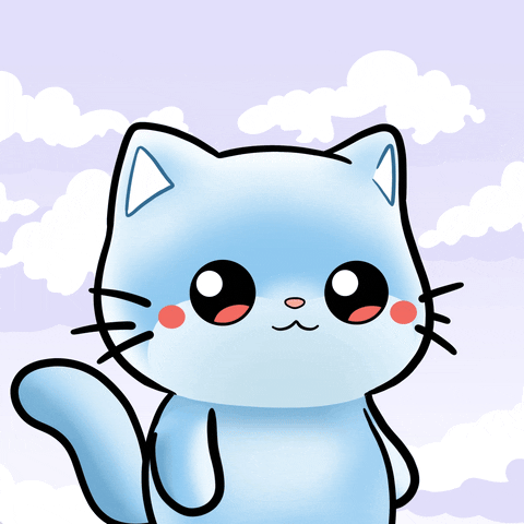 I Love You Cat GIF by Mochimons