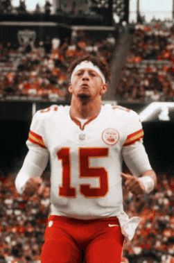 Yell Patrick Mahomes GIF