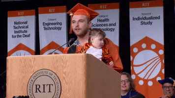 rit_tigers tigers commencement lion king rochester GIF