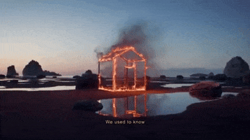 Fire Burning GIF by Petit Biscuit