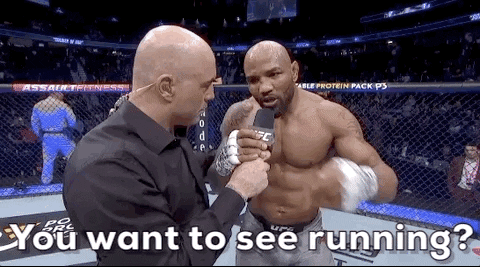 Usain Bolt Sport GIF by UFC