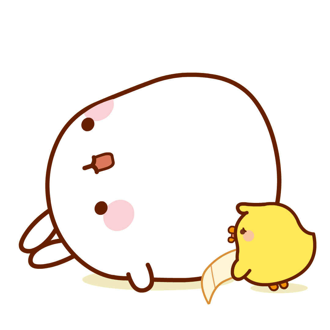 Wake Up Lol Sticker by Molang for iOS & Android | GIPHY