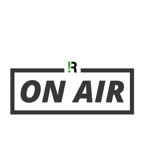 On Air Radio Sticker by radiofonics