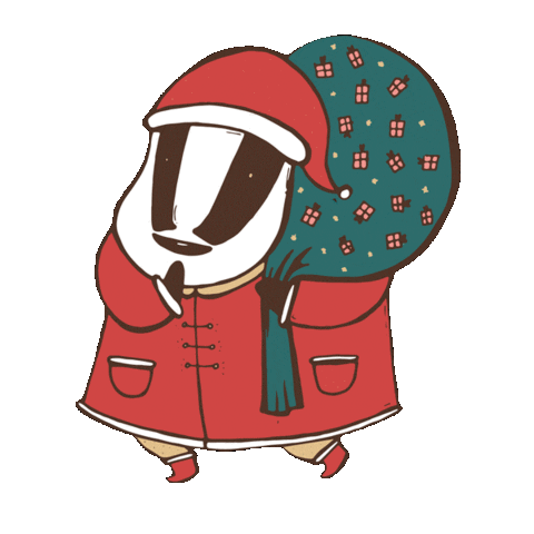Winter Holidays Christmas Sticker by Romana Ruban