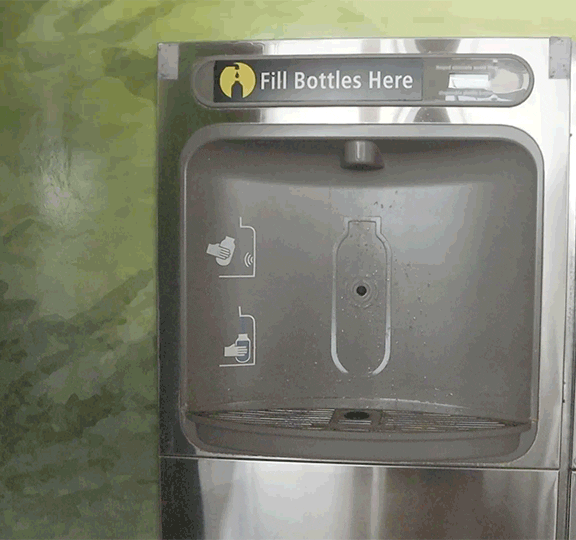 Water Bottle Reaction GIF by Seattle-Tacoma International Airport - Find & Share on GIPHY