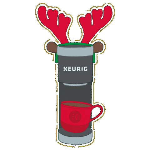 Happy Red-Nose Sticker by Keurig