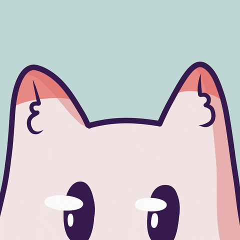 Ghost_twf pink kawaii fox animal GIF