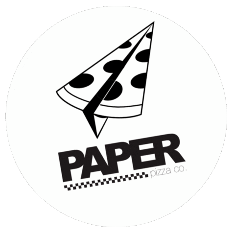 Paper Pizza Co Sticker