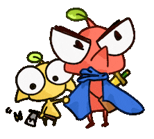 Yellow Pikmin Sticker by akari_tatata