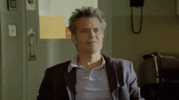 Stressed Timothy Olyphant GIF
