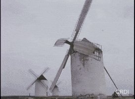 Windmill Molino GIF by CRDI. Ajuntament de Girona