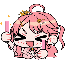 Pink Cheer Sticker