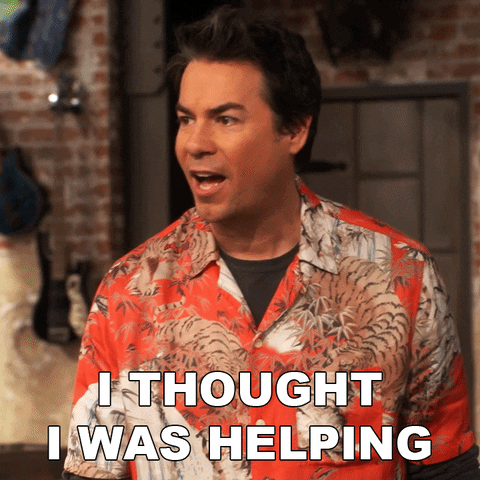 Jerry Trainor Help GIF by Paramount+