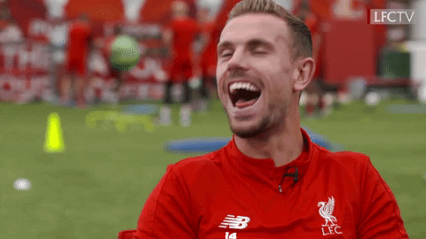 Jordan Henderson Lol GIF by Liverpool FC - Find & Share on GIPHY