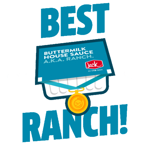 Award Ranch Sticker by Jack in the Box