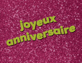 French Anniversaire GIF