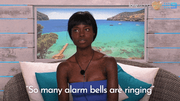 Alarm Bells GIF by Love Island Australia
