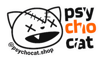 psychocat Sticker