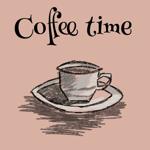 Coffee Time Love GIF