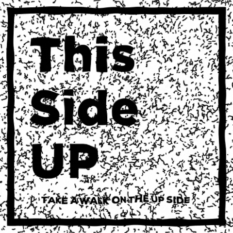 ThisSideUP up side take a walk this side GIF
