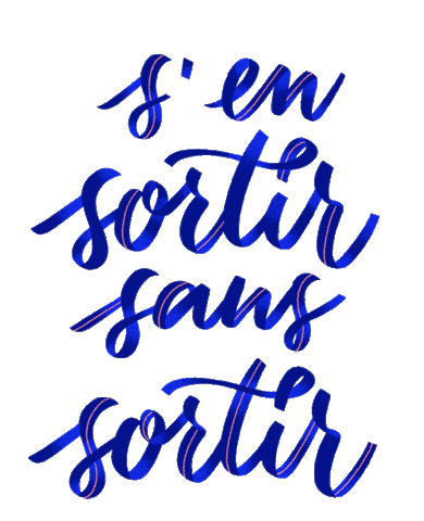 Lettering Sticker