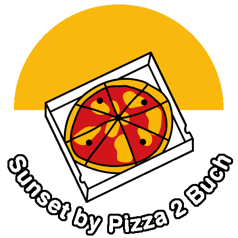 Sticker by Pizza 2 Buch