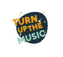 Turn Up The Music Festival Sticker by Messe Erfurt