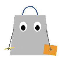 Bolsa Gris Sticker by EnConsumo