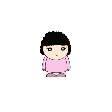 Girl Sticker