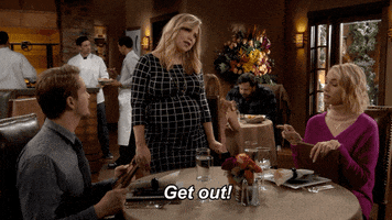 Get Out Leave GIF by Last Man Standing