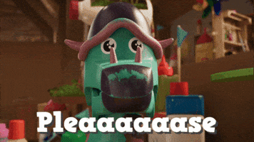 Please GIF by TheTinies