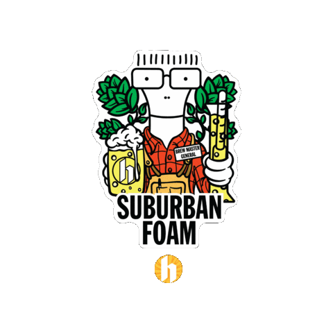 Sticker by Hermosa Brewing Co