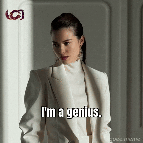 Genius Win GIF by Goeememe