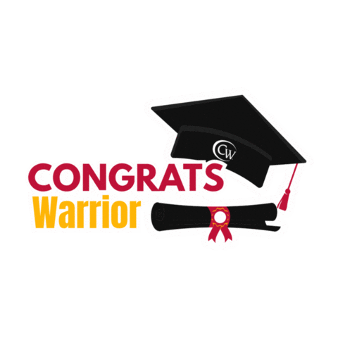 Warriors Cw Sticker by The College of Westchester