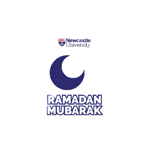 Moon Ramadan Sticker by Newcastle University