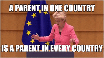Eu Ursulavonderleyen Europe Lgbt Parenting Parents GIF