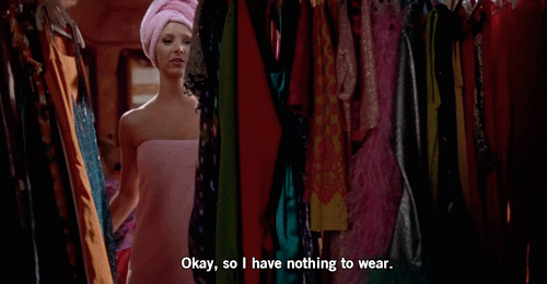 Image result for nothing to wear gif