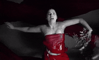 The Flame Swimming GIF by Tania Cassette