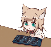 Cat Keyboard GIF