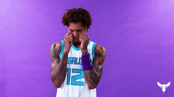 Sad Kelly Oubre Jr GIF by Charlotte Hornets