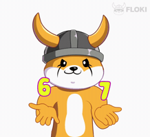 6 7 Crypto GIF by FLOKI