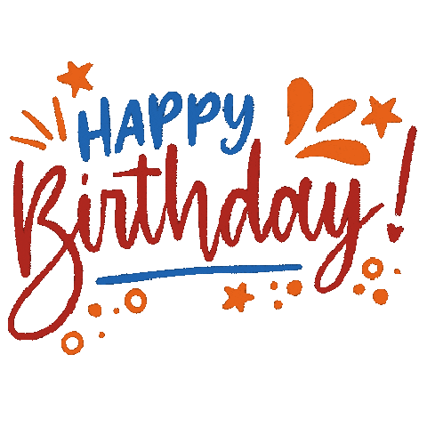 Happy Birthday Sticker