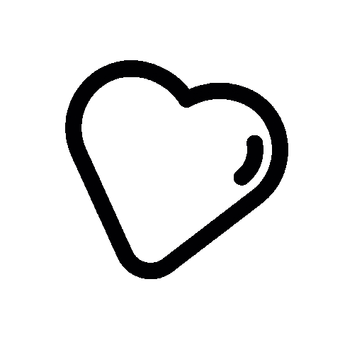 Heart Sticker by Jolly Bodies