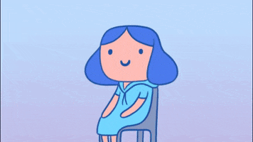 Nervous Everything Is Fine GIF by Holler Studios