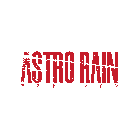 Astro Rain Sticker by businessid