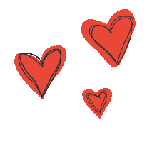 In Love Hearts Sticker by DenGodaFen