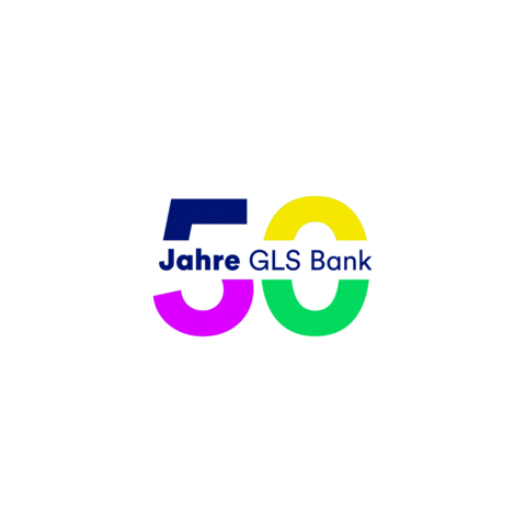 50Jahre Sticker by glsbank